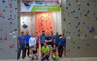 Teilnehmer des Ausbildungslehrgangs für Trainer C Sportklettern Teilnehmer des Ausbildungslehrgangs für Trainer C Sportklettern